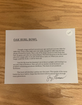 Oak Burl Bowl by Greg Thomas