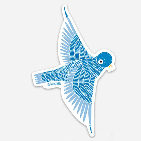 Gingiber Bird Sticker