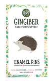 Gingiber Bramble Hedgehog Enamel Pin
