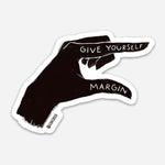 Gingiber Give Yourself Margin sticker