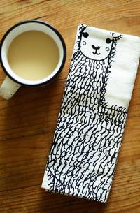 Gingiber Llama Tea Towel