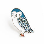 Gingiber Owl Enamel Pin