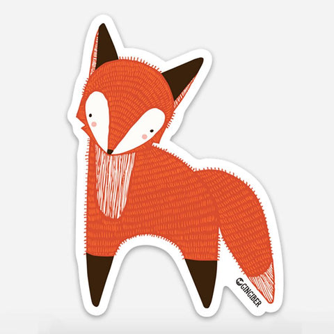 Gingiber Fox Sticker